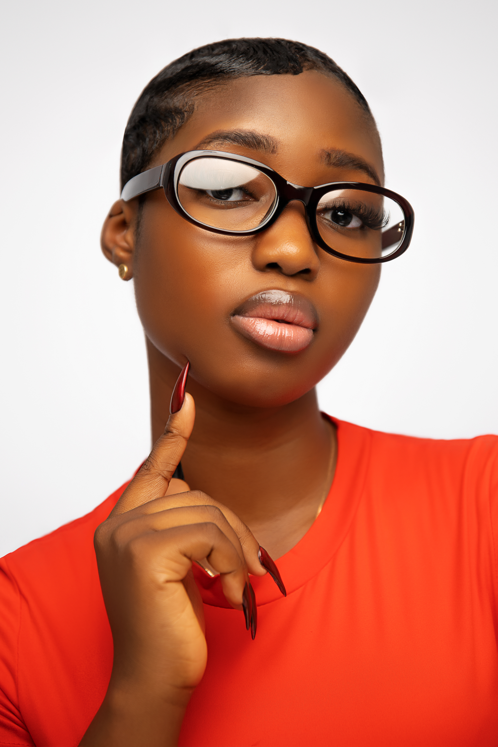 Summer Glance sunglasses on a flat surface – simple, elegant summer shades from ShineSnugNights