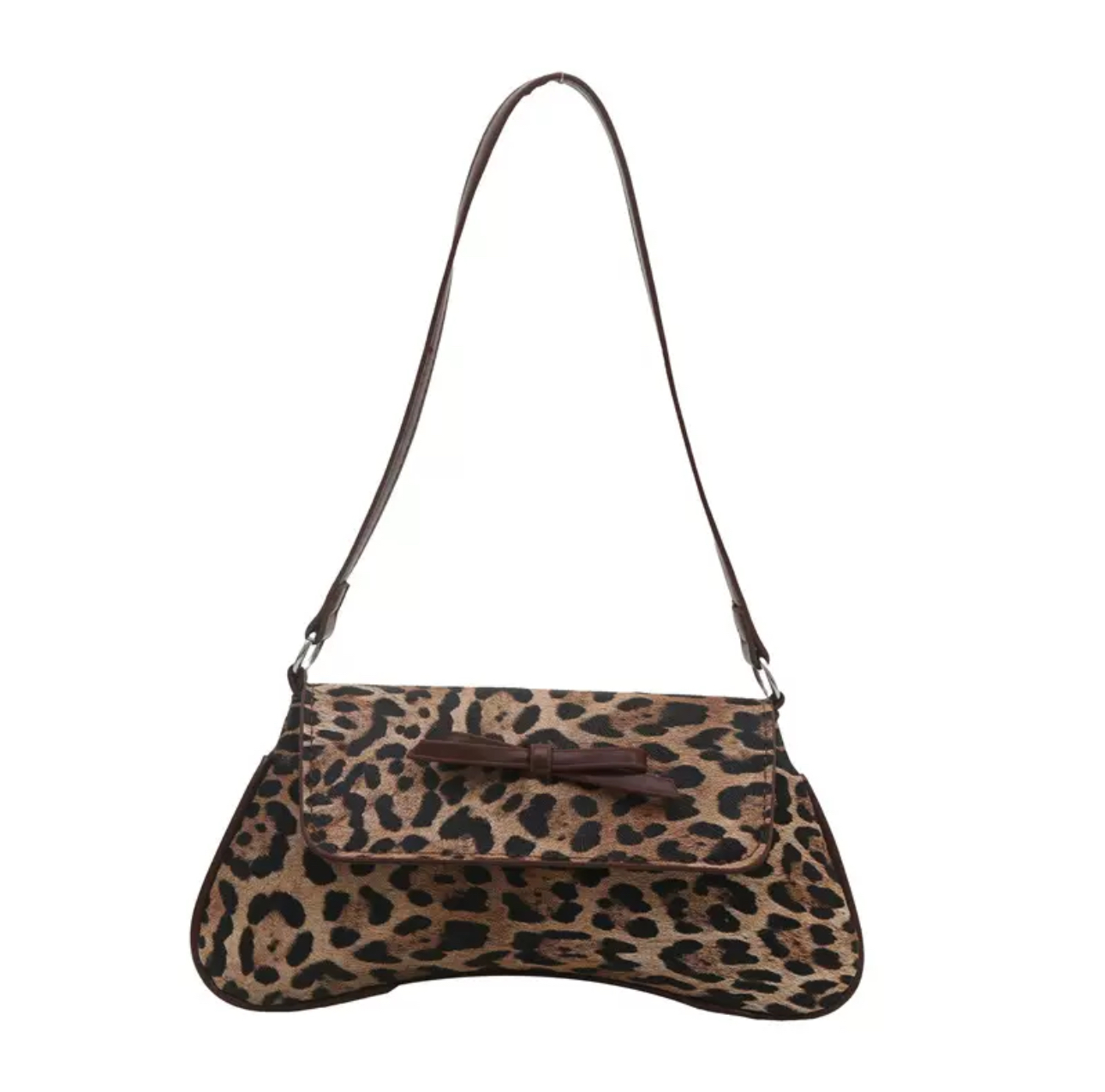 Angled view of Purfect Purse – compact and elegant handbag from ShineSnugNights